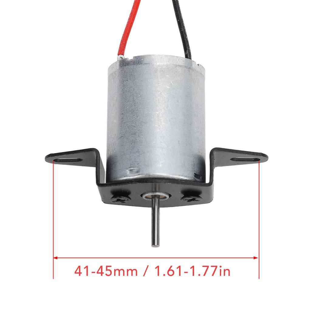 Kaminventilator Motor Ofenventilator Motor Aluminium Leistungsstarkes Kaminventilator Zubehör für 41 bis 45mm Installation