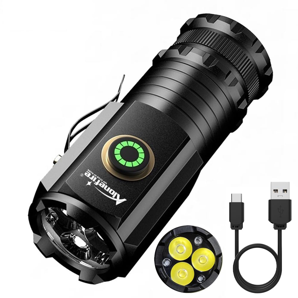 Alonefire X23 Multifunctional LED Light Flashlight, Small C Type, USB