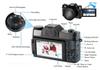 4K 48MP Digital Camera with Flip Screen & Wide-Angle Mirrorless LED