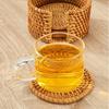 6pcs/set Handmade Rattan Table Mat Creative Placemat Heat Insulating Non-Slip Coaster for Dining Table Bowl Plate