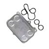 Oil Cooler Assembly with Sealing Gasket Set Fit for Fiat 500 2012 2013-2015 1.4L
