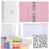 A6 Macaron Handy Notizbuch: PU-Leder Umschlagmappe & Bargeld-Organizer