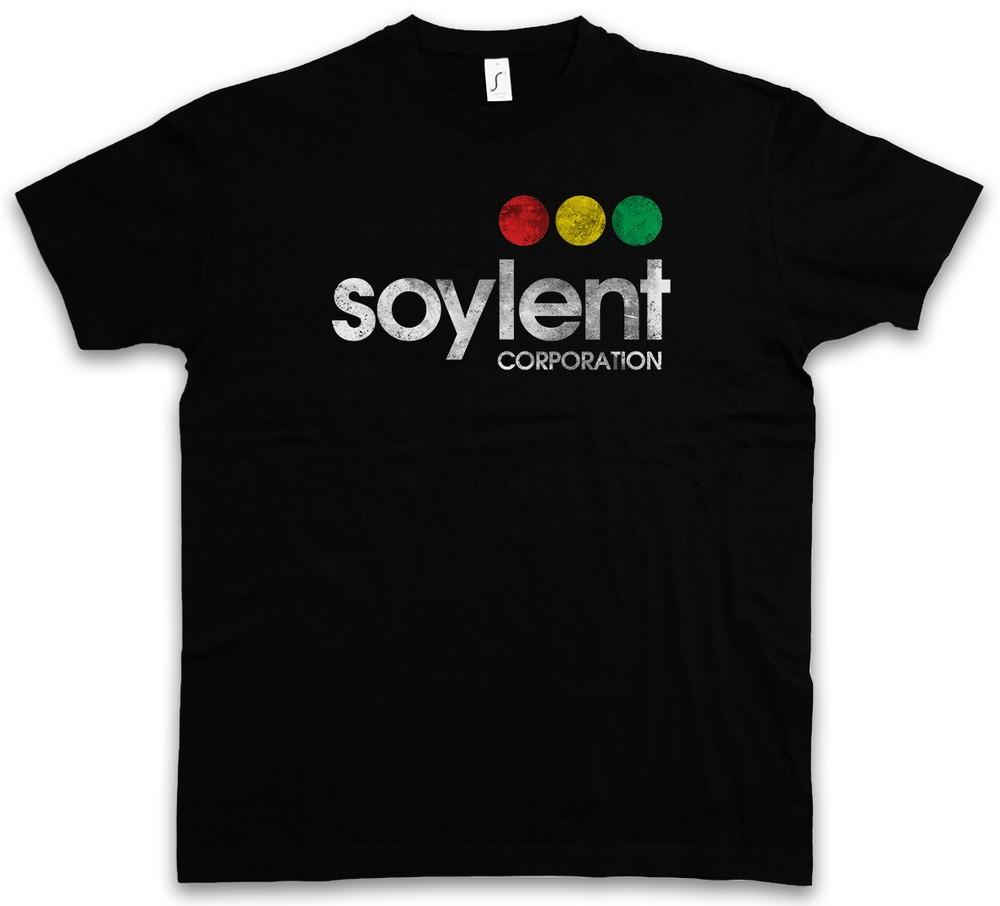 SOYLENT CORPORATION T-SHIRT – Green Company Sign Logo 2022 Sci Fi Science