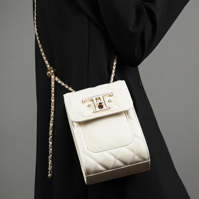 Leather Chain Women's Bag New Cowhide Mobile Phone Bag Shoulder Messenger Bag Mini Bag