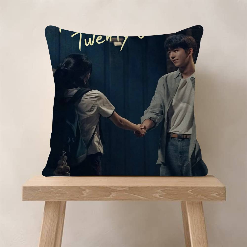Korean TV Twenty Five Twenty One Movie Cushion Cover Car Throw Pillow Case For Sofa Car Christmas Gift xcm xcm