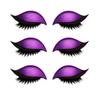 Yousheng 1/2/3/4/5 Pairs Lazy Eye Shadow Eyelash Patch 2-in-1 Eyeshadow Eyelashes Makeup Stickers Reusable Eye Makeup Stickers with False Lashes