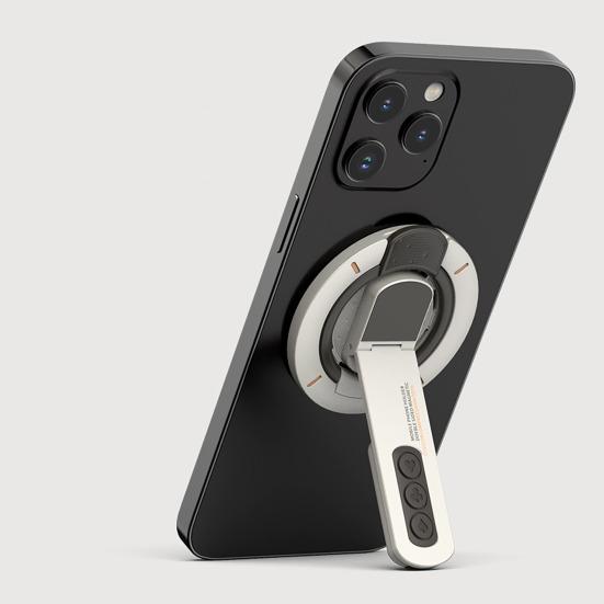 Magnetic Phone Ring Stand 360 Degrees Rotating Luminous Phone Bracket Multi-Angle Adjustable