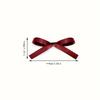 Two Fitting Bow Ribbon Hair Clip Sweet Hair Card Cute Girl Bangs Duckbill Clip Ballet Side Headdress Ponytail Hair Accessories