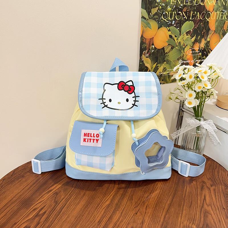 Kitty Cartoon Drawstring Backpack