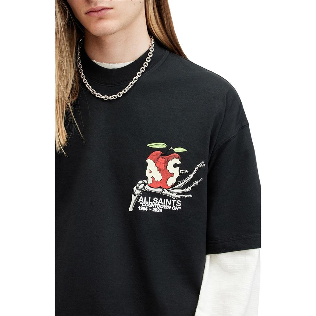 All Ss Tempter Graphic Print T-shirt Men Streetwear Summer Cotton Oversized T-shirt Unisex Short Sleeve Comfortable High Quality Female Male Clothing