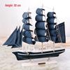 Creative Mediterranean Sailboat Desk Ornament for Students