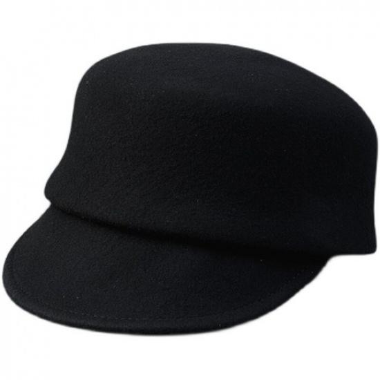 Lady Casual Wool Felt Hat Baseball Cap Women Hat Fall Winter Seasons Accessory