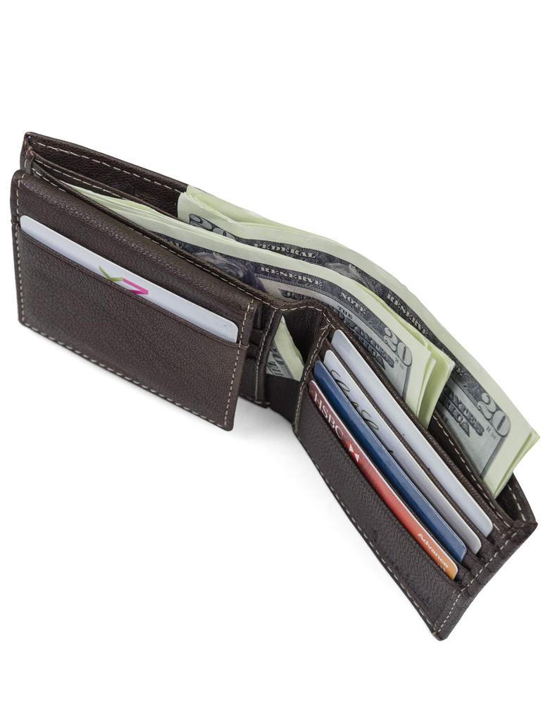 Timberland Leather Wallet in Black Men's (Brown)