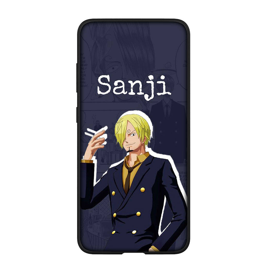 Phone Case for iPhone 17 15 16 Plus X Redmi Note 14 12 11 13 Pro Max Huawei P30 P20 Lite Y9 OPPO A60 A40 A80 A18 A16 A54 Sanji Luffy One Piece Cover