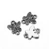 5/10Pcs Alloy Butterfly Heart Charms Pedants Jewelry Bracelet Connectors for DIY Necklace Jewelry Making Accessories