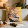 Vintage Anime FFairy Tail Classic Cushion Cover Short plush pillowcase for bed sofa carwashable