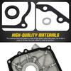 Crank Case Side Cover Gasket Oil Seal Kit 212cc, Cylinder Head Cover Gasket, Crank Case Crankshaft Oil Seal Gasket Replacement for Predator 212 GX200