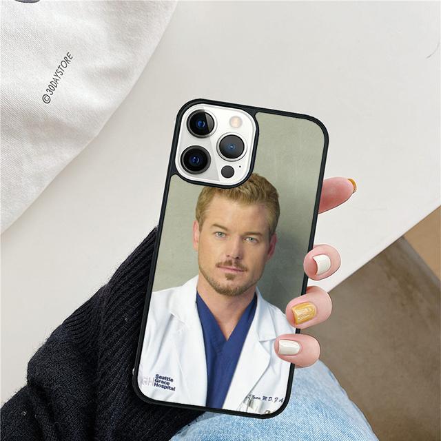 Greys Anatomy McSteamy Heart Mark Sloan Phone Case Cover For iPhone 17 Air 16 15 11 13 14 Pro Max 12 Plus Max XR