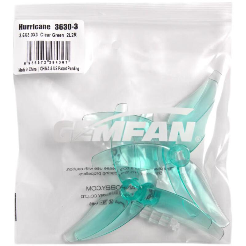 AXISFLYING Gemfan 3630 Eliche FPV a 3 pale da 3,6 pollici (Versione NC)