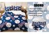 3D Baseballs Full SizeBlue Baseball Kids Bedding Set3Pcs Bedding Set Printed 1duvet Cover with 2 Pillowcases