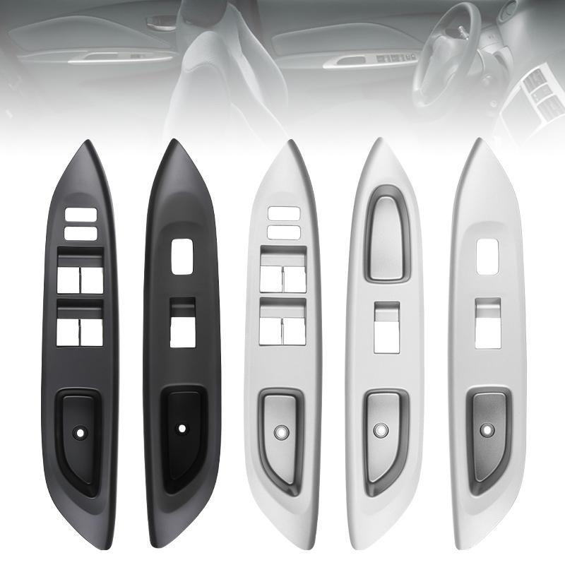 Black /Siver Power Window Switch Bezel Armrest Upper Panel For Toyota Yaris 4D Sedean/vios 2006-2016 74232-52330 Left Hand Drive