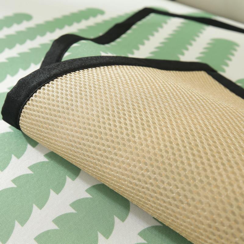 Summer Sofa Cushion Summer Mat Cushion Summer Ice Silk Cool Pad Non-Slip Leather Sofa Cover Cover Cloth