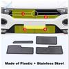 Front Grille Ect Screening Mesh Ert Protection Net Cover Kit Fit For Volkswagen T-Roc 2018 -  Car Exterior Accessories