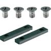 TRUSCO Lead with Base and Fixing Screw Set LVL-100KB Vise, LVL100,