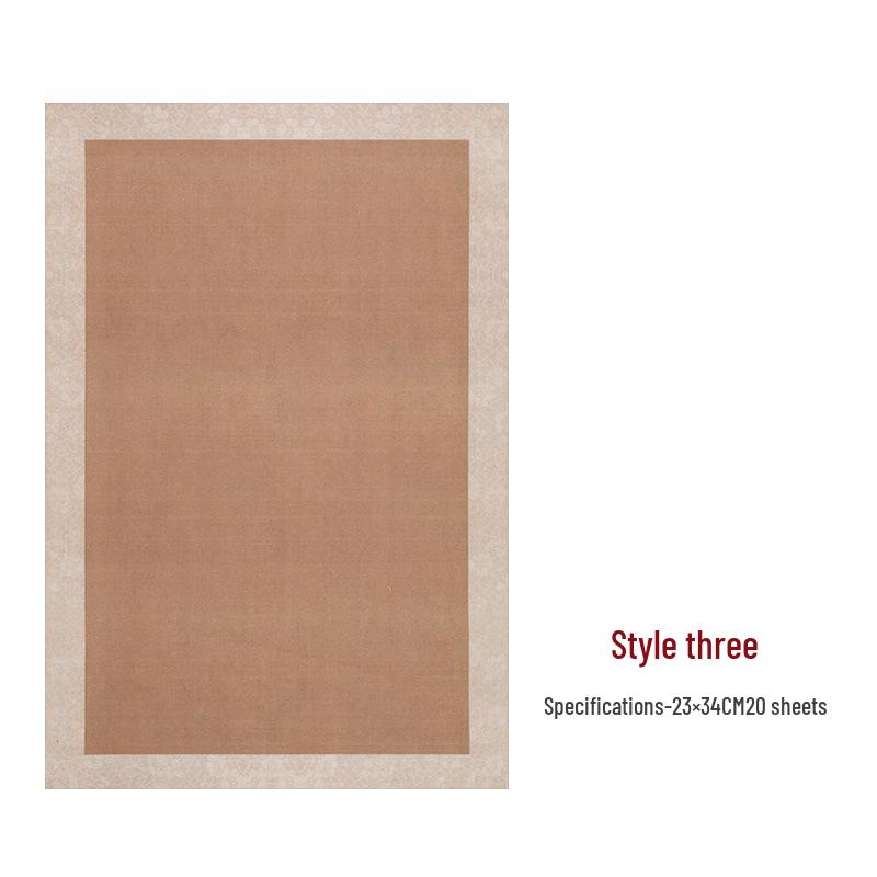 Retro Xuan Paper Semi-ripe Calligraphy Notebook for National Exhibition Submissions