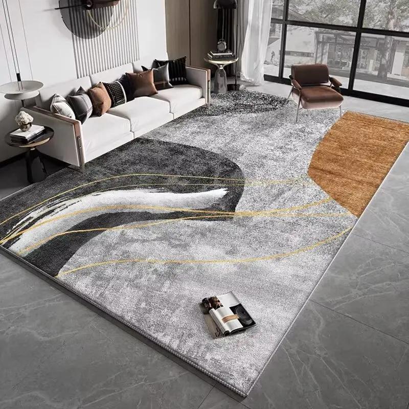 Nordic Abstract Geometric Carpets for Living Room Decoration Home Area Large Area Rugs Soft Bedroom Decor Bedside Lounge Mats