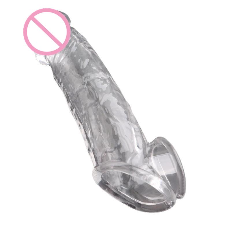 Opakovaně použitelný návlek na penis, prodlužovač, kroužky na penis, oddalování ejakulace, kondomy na penis, silikonový kryt žaludu, zvětšení, sexuální hračky pro muže