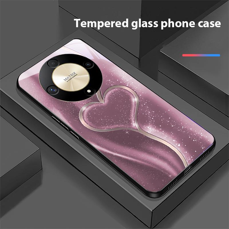 Gradual Love Big For Honor Magic 6 50 70 90 Lite X7b 200 Pro Nova 10 Nova 5T X6 P30 Pura 70 Ultra Tempered Glass Phone Case