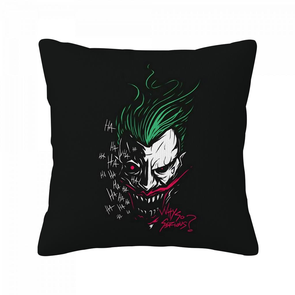 Joker Luxury Cushion Cover Interior Decoration Throw Pillow Covers for Living Room Cushions Home Decorations Anime