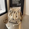 New Extraction Bucket Bag Summer Versatile Messenger Bag Casual Commuter Shoulder Small Bag Women's Bag