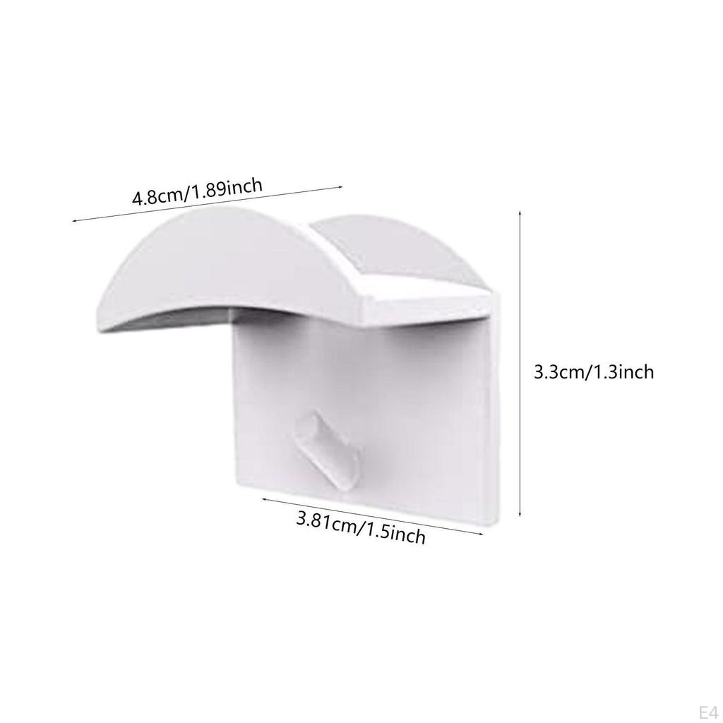 10 Pieces Hat Organizer Rack for Baseball Cap Hook Versatile Portable Wall Mounted Dorm
