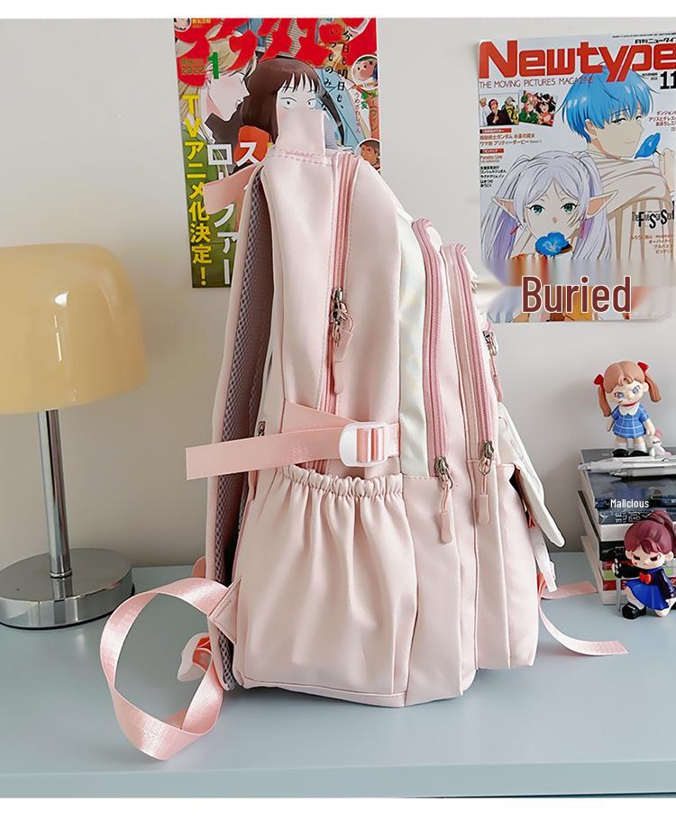Japanese Style Large-Capacity Ita Backpack for Women and Students