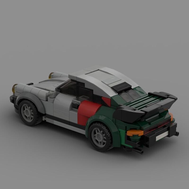 Cyberpunk Gem 911 MOC Car Model - Compatible with Lego 92818 Educational Toy Set