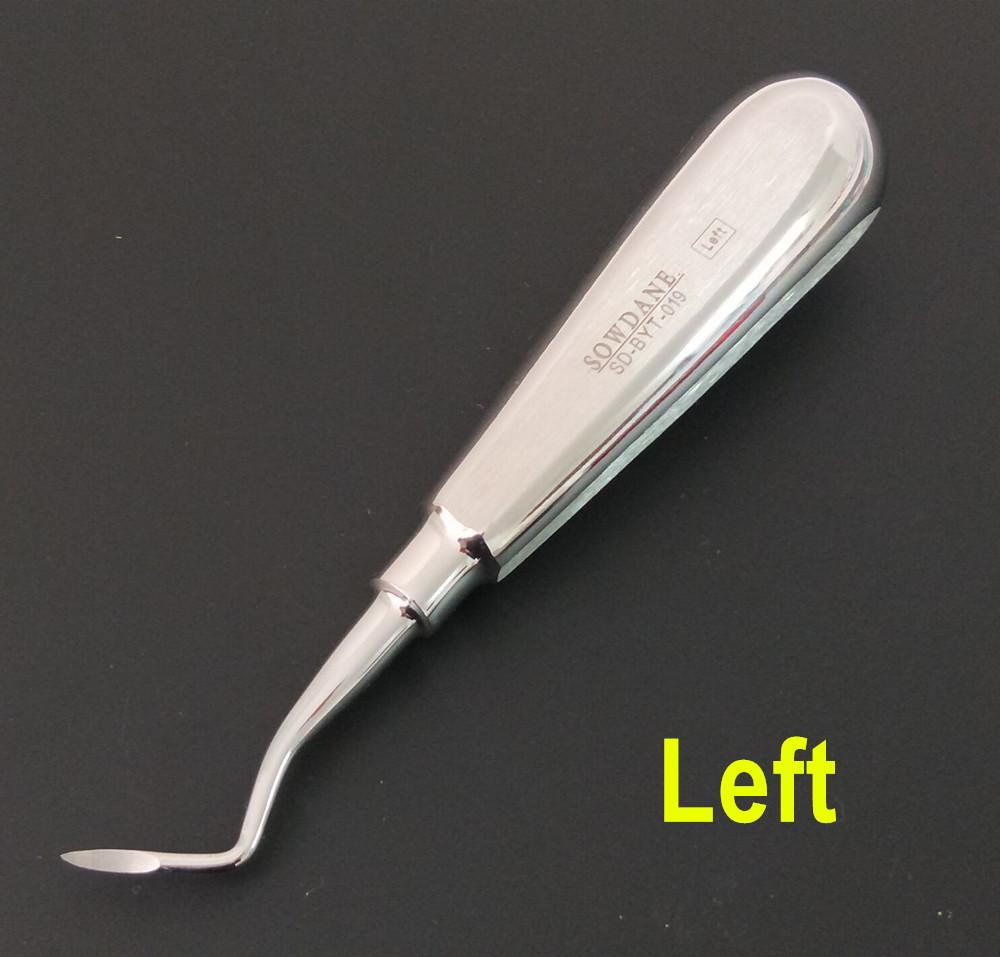 

Стоматологічний елеватор для видалення зубів Малоінвазивний стоматологічний елеватор З нержавіючої сталі Розхитування ротової порожнини Видалення кореня 1 piece Left