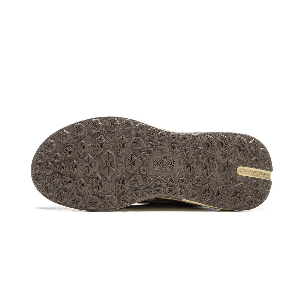 Li Ning Xingtu 2 LOW Cushioning Slip Resistant Abrasion Resistant Rebound Low Top Casual Shoes Unisex Umber AGLV171-3