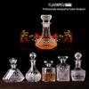 FLEVINS European Crystal Glass Wine Decanter