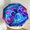 1pc UFO Controller Pattern Umbrella Design Automatic Opening and Closing Umbrella, High-quality Travel Umbrella,  c1128157