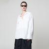 As Platform Aw41Sh01 Loose Fit Slit Shirt_White