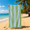 M-MinimalStripedFabric Pattern Towel Towel Soft Pool Gift For Travel Gym Shower Cool Camping Quick Dry Sports Large Beach Towel