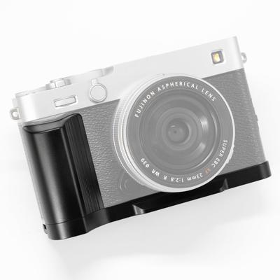 Iborrys FUJIFILM için Özel Hızlı Çıkarma Alüminyum Alaşımlı Kamera Orijinal Retro Desen Alüminyum X-E5, L-Şekilli Plaka, Sap, Kaymaz