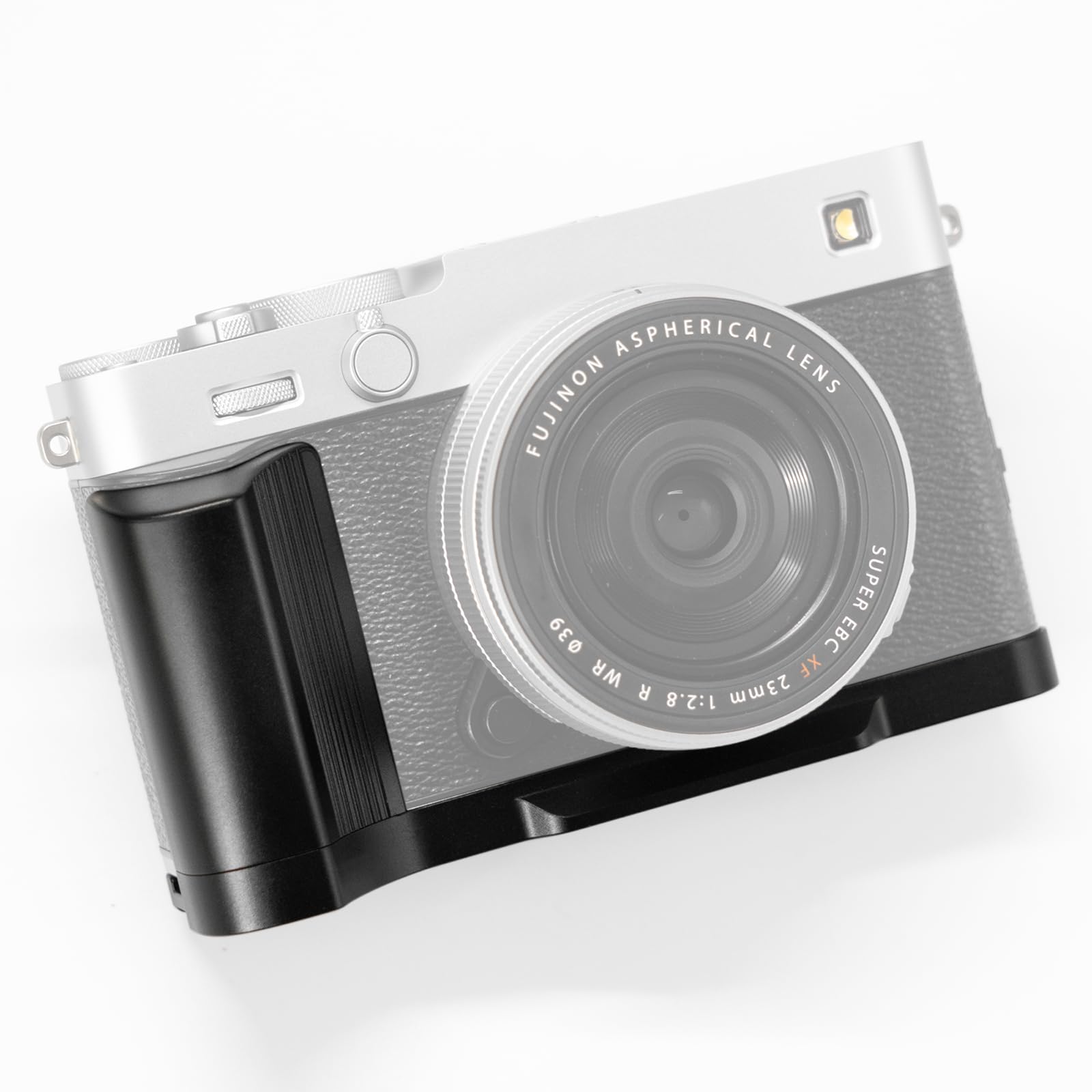 

Iborrys Camera Grip for FUJIFILM Dedicated Quick Release Aluminum Alloy Camera Original Retro Pattern Aluminum X-E5, L-Shaped Plate, Handle, Anti-Slip