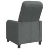 Recliner Dark Gray Fabric
