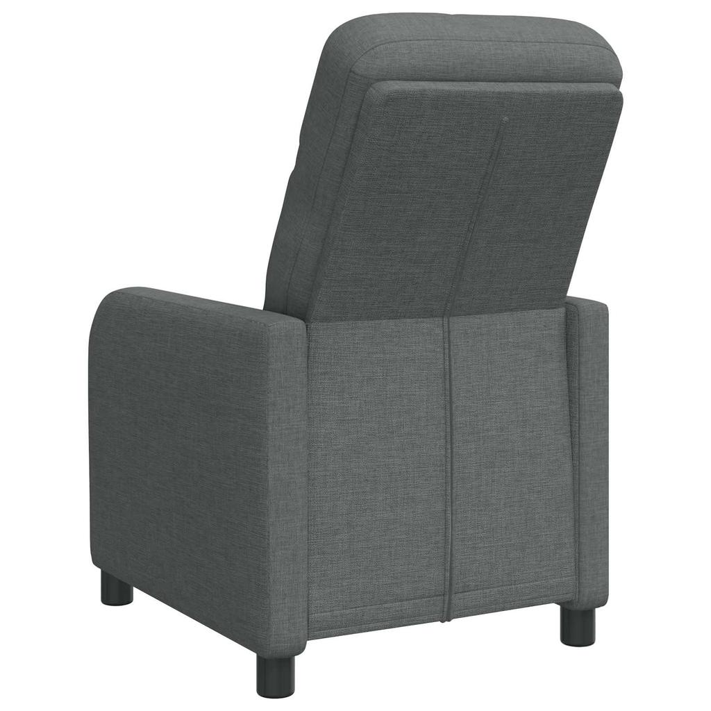 Recliner Dark Gray Fabric