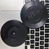 Retro Vinyl Record Non-slip Coaster - Round ABS Plastic Coffee/Tea Cup Mat with Heat Insulation