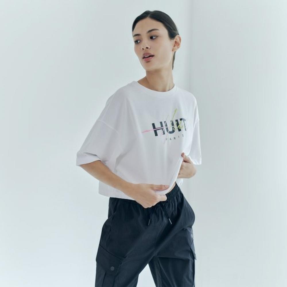 HuiT Logo Graphic Crop T shirT hTwTs3j16T