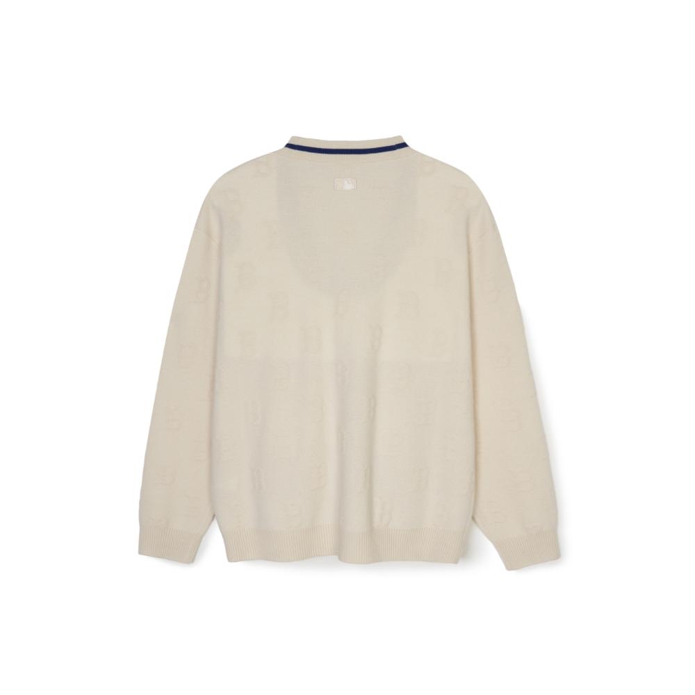 New MLB Boston Red Sox Sweater Unisex Dark Cream 3AKCM0344-43CRD